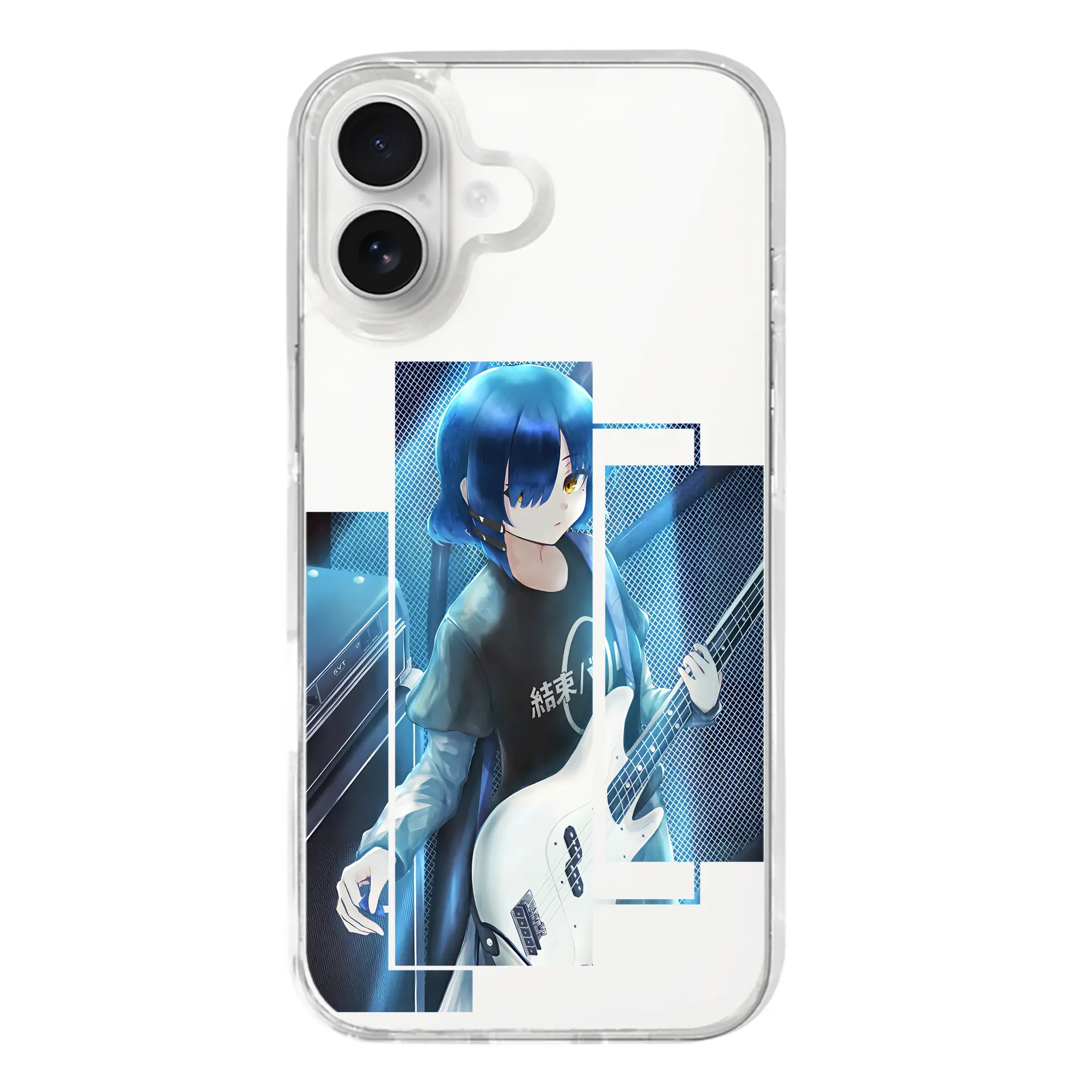 ぼっちざろっく！ グッズ,山田リョウ - iPhone 17シリーズ 透明スマホケース – 薄型・耐衝撃・精密フィット保護カバー